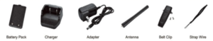 VHF Emergency Radio Portable Walkie-Talkie Set - Image 6
